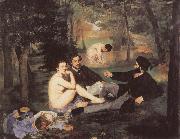 Edouard Manet, Le dejeuner sur I-Herbe